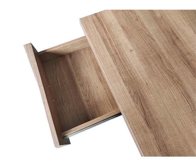 Mesa de escritorio PAMELA roble Marron