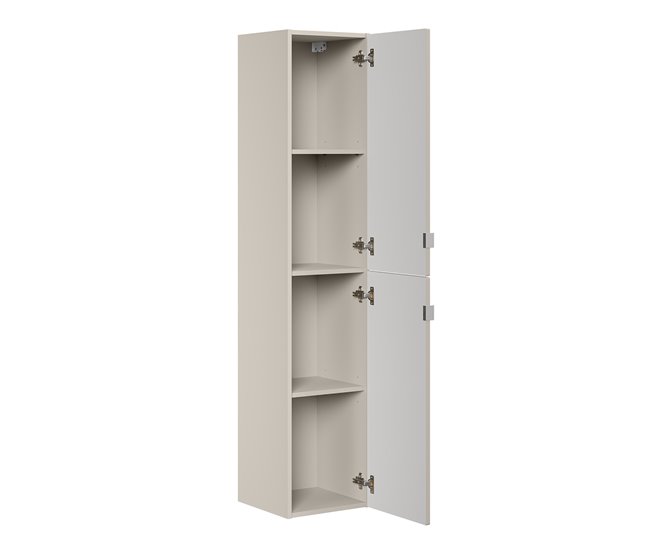 Conjunto de muebles con lavabo y columna Alba 80 Beige