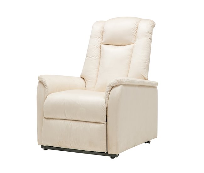 Sillón relax eléctrico microfibra MAX Beige