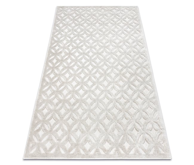Alfombra SANTO sisal 58507 Calado art déco 180x270 Crema