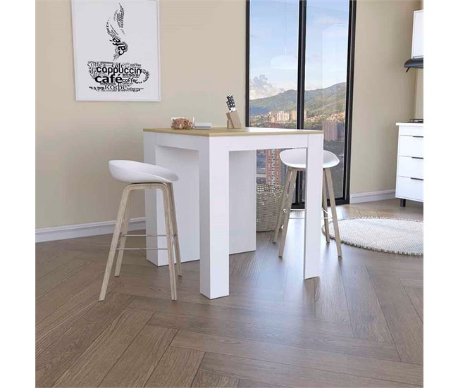 Mesa de Comedor Tanna, con Estantes Multicolor