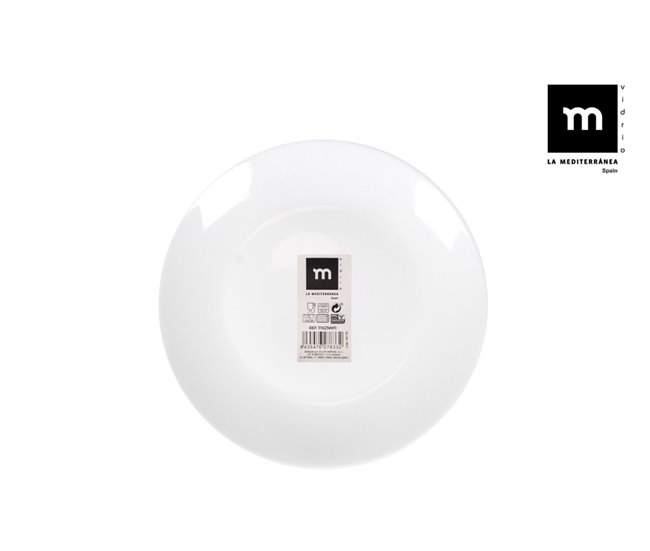Plato OPAL COUP BASIC blanco  Blanco