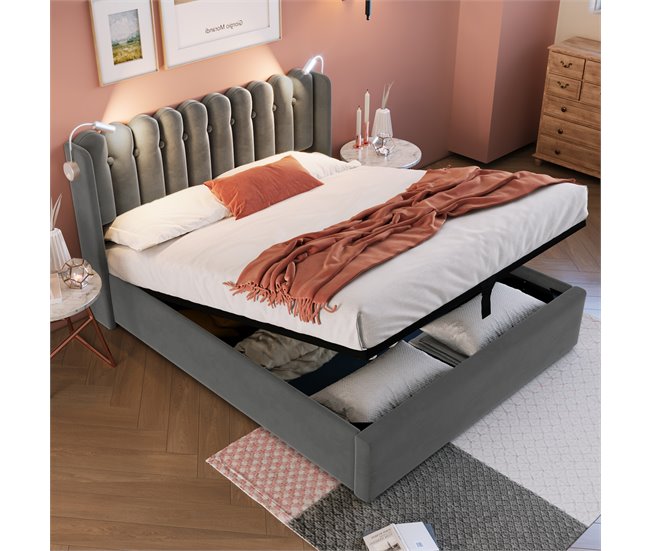 Canapés abatibles Gris