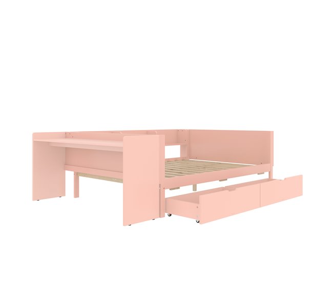 Camas nido 164x242 Rosa