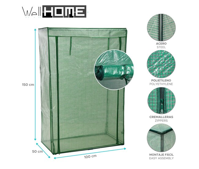 Well Home Invernadero de Tomate Verde
