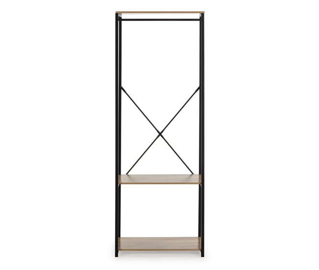 Armario vestidor Julia 2 estantes 1 Barra Madera