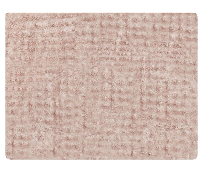 Beliani Manta SALKA Rosa Talco