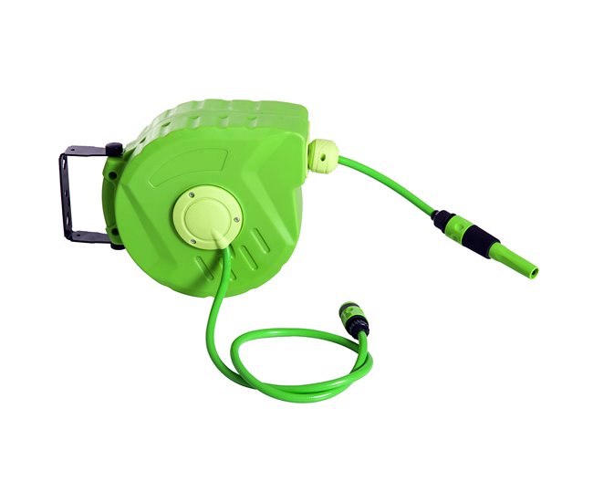 Carrete PP, PVC Outsunny, ferretería - utensilios de trabajo Verde