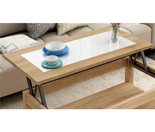 Mesa de centro elevable PUIGMAL Haya