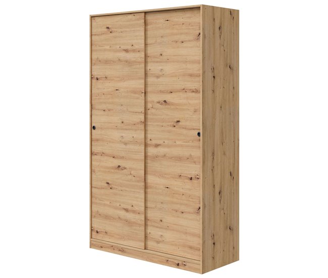 Armario Enzo 2 puertas correderas Madera Clara