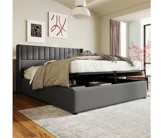 Canapés abatibles Gris