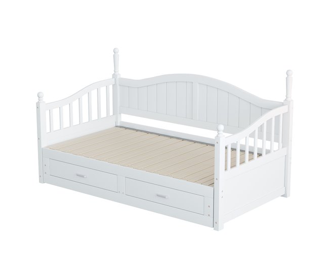 Camas nido 97x197 Blanco