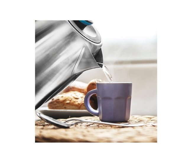 Hervidor de agua ThermoSense 220 Steel Cecotec Plateado