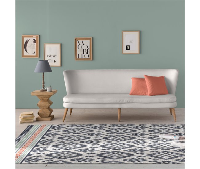 Alfombra decorativa RUSG&RUGS RANIA 140x200 Multicolor