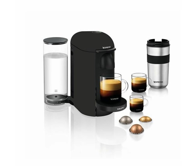 Cafetera de Cápsulas Vertuo Plus YY3922FD Negro