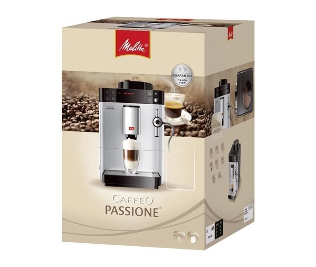 Cafetera Superautomática Caffeo Passione Plateado