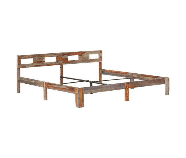 Estructura de cama Gris