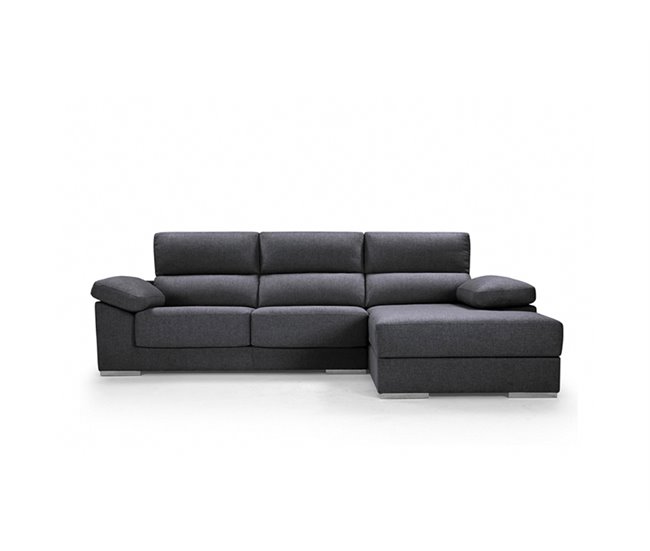 Chaise longue NOEMI Antracita