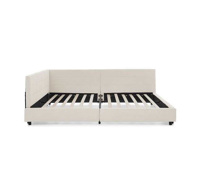 Camas de matrimonio 216x173 Beige