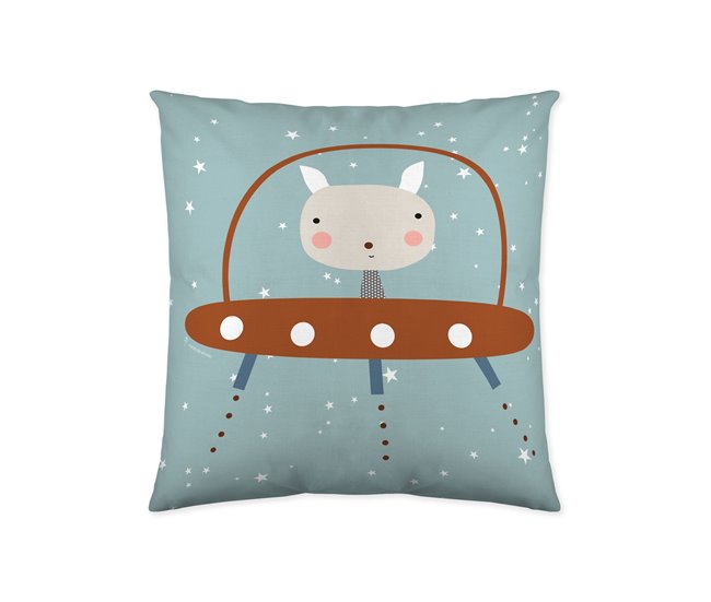 FUNDA DE COJIN VACIO PLANETA Estampado