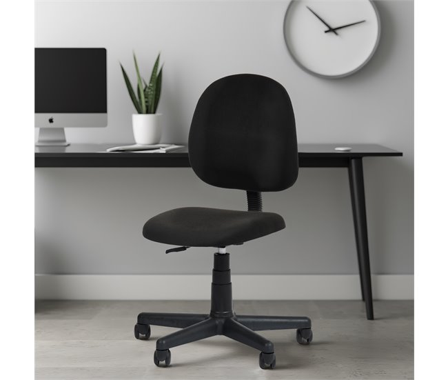 Silla de oficina ABBOT color negro Negro