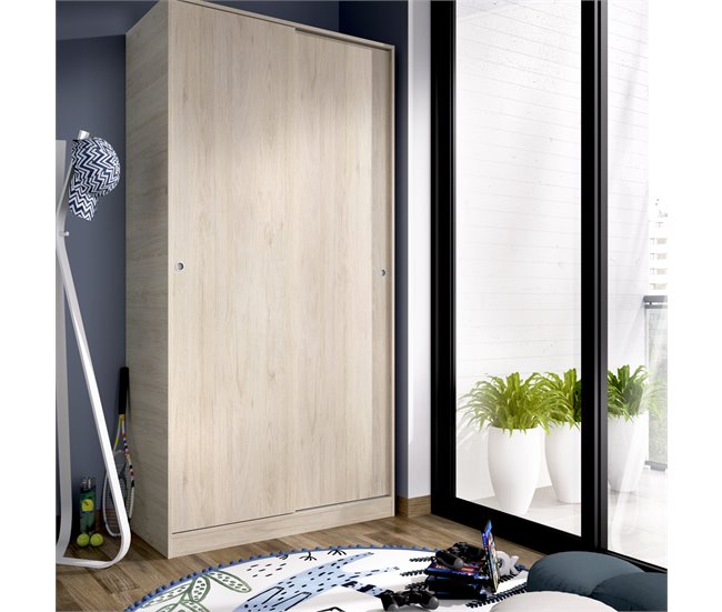 Armario 2 puertas correderas Slide 100 Multicolor