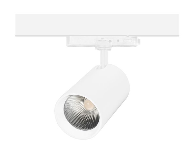 Forlight Tent Proyector de Carril LED 24.6W 4000K Blanco