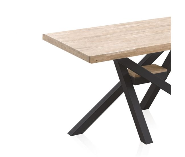 Mesa de comedor Xena 140 80x80 Roble