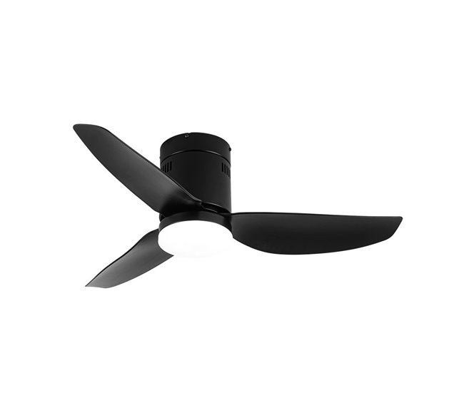 Ventilador De Techo Metal Serie Borax Negro