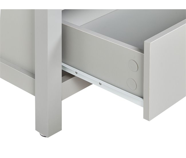 Beliani Estante para libros CLIO 72 Gris Claro