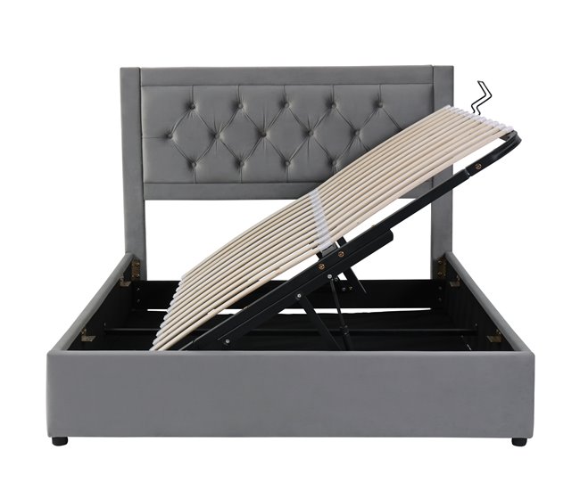 Canapés abatibles Gris