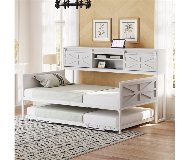 Camas nido 107x206 Blanco