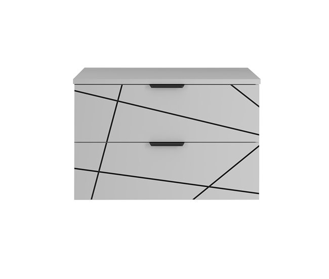 Mueble bajo lavabo encimera Teren 80 Blanco