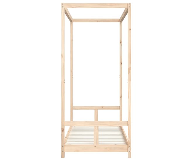 Estructura De Cama Infantil 206x85 Blanco