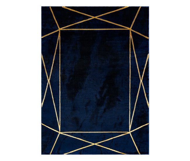 Alfombra EMERALD exclusivo 1022 glamour 180x270 Azul