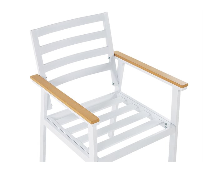Beliani Conjunto de comedor CAVOLI Beige