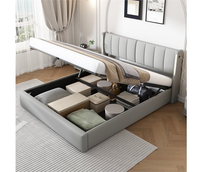 Canapés abatibles Gris