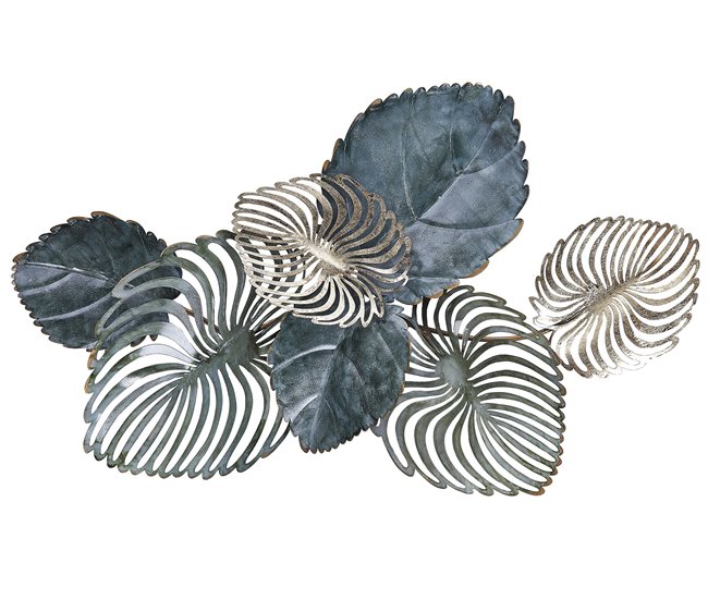 Beliani Decoración de pared MAGNESIUM Azul/ Verde