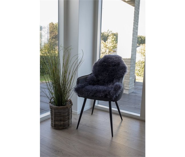 Alfombra Asimétrica Lambskin Gris