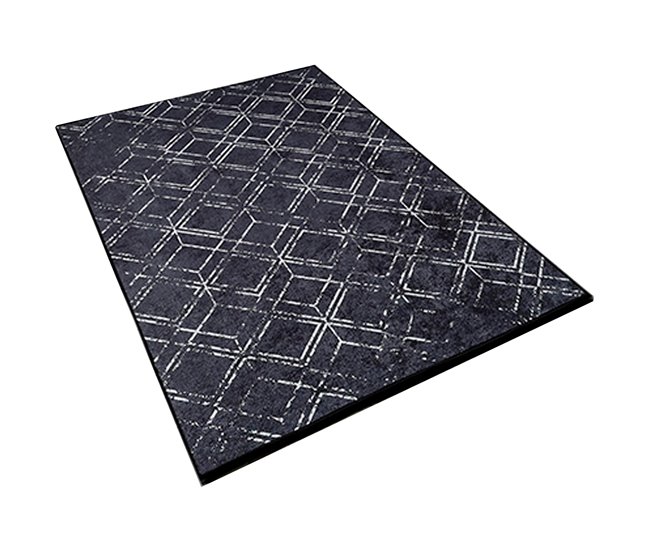 Alfombra De 120 X 180Cm 180x120 Antracita