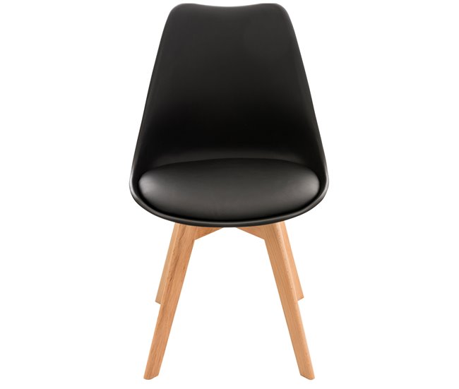 Silla Linares En Estilo Nórdico Multicolor