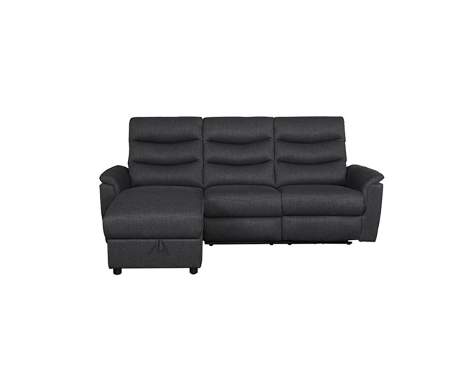 Chaise loungue relax FAMILY eléctrico Antracita
