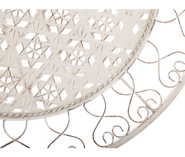 Beliani Mesa redonda TRIESTE Beige