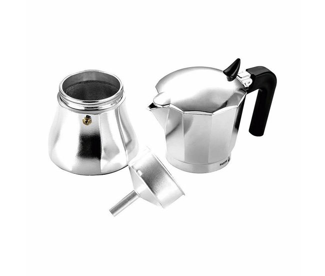 Cafetera Italiana Gris
