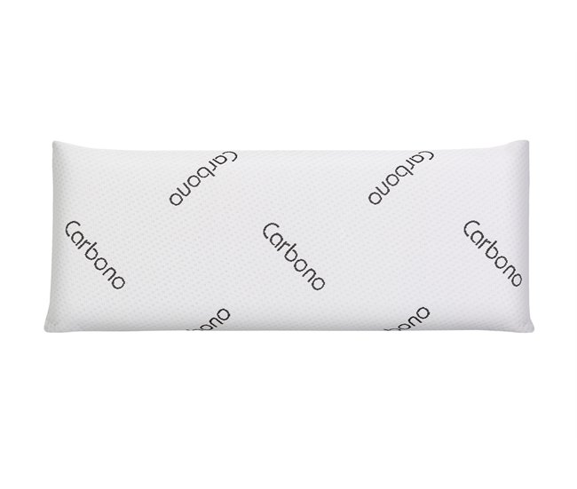 Almohada Viscoelástica Perforada De Carbono Blanco/ Negro