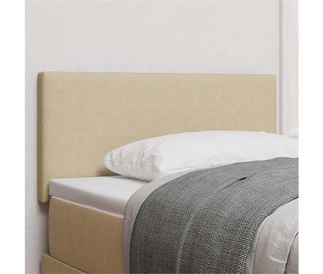 Cabecero LED con luces de tiras LED 90 Gris