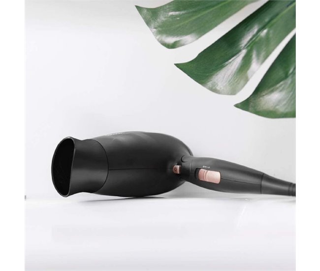 Secador IoniCare 5450 Power&Go Pro Fire Cecotec Negro