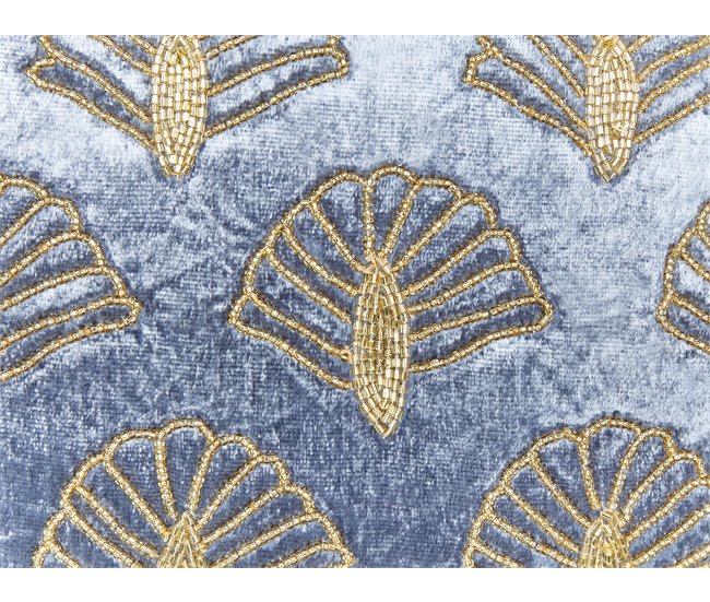 Beliani Cojín decorativo PANDOREA Lavanda