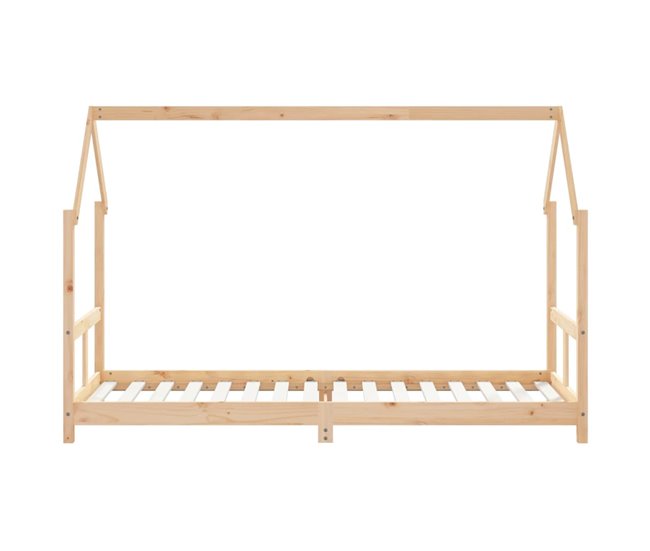 Estructura De Cama Para Niños 206x85 Marron