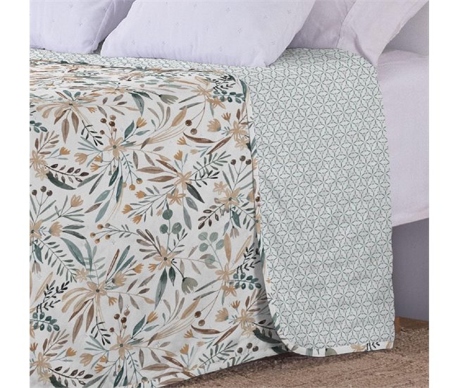 Colcha Bouti Reversible Doble Cara Zaya Multicolor